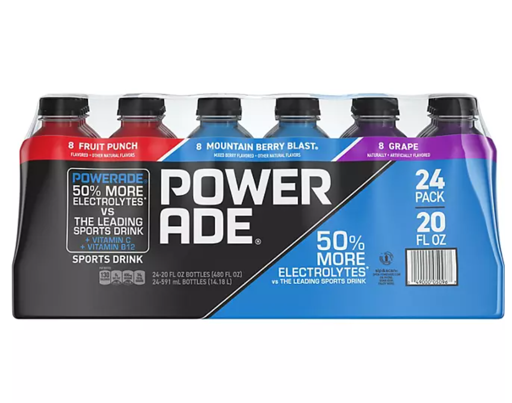Powerade Variety Pack - 24 Count