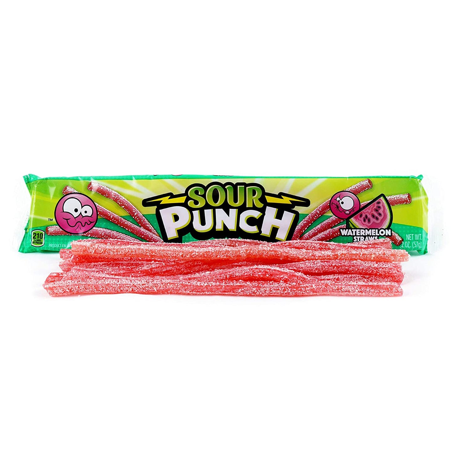 Sour Punch Straws - 24 Count