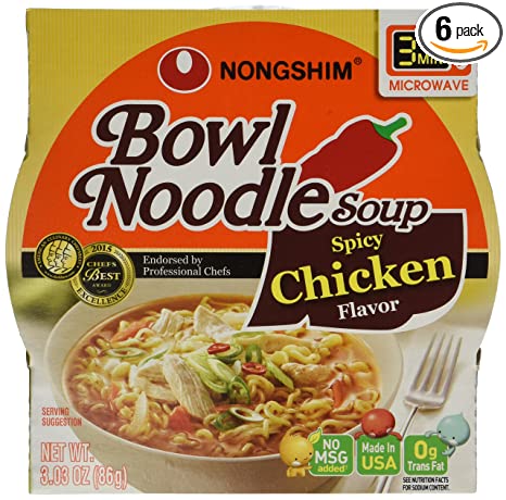 Bowl Noodle Soup - 18 Count