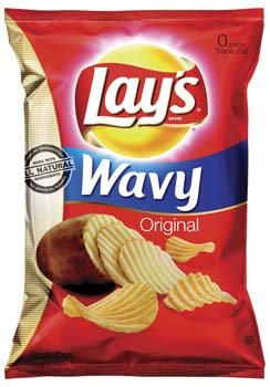 Lay's Wavy Original - Family Size - 2 Pack