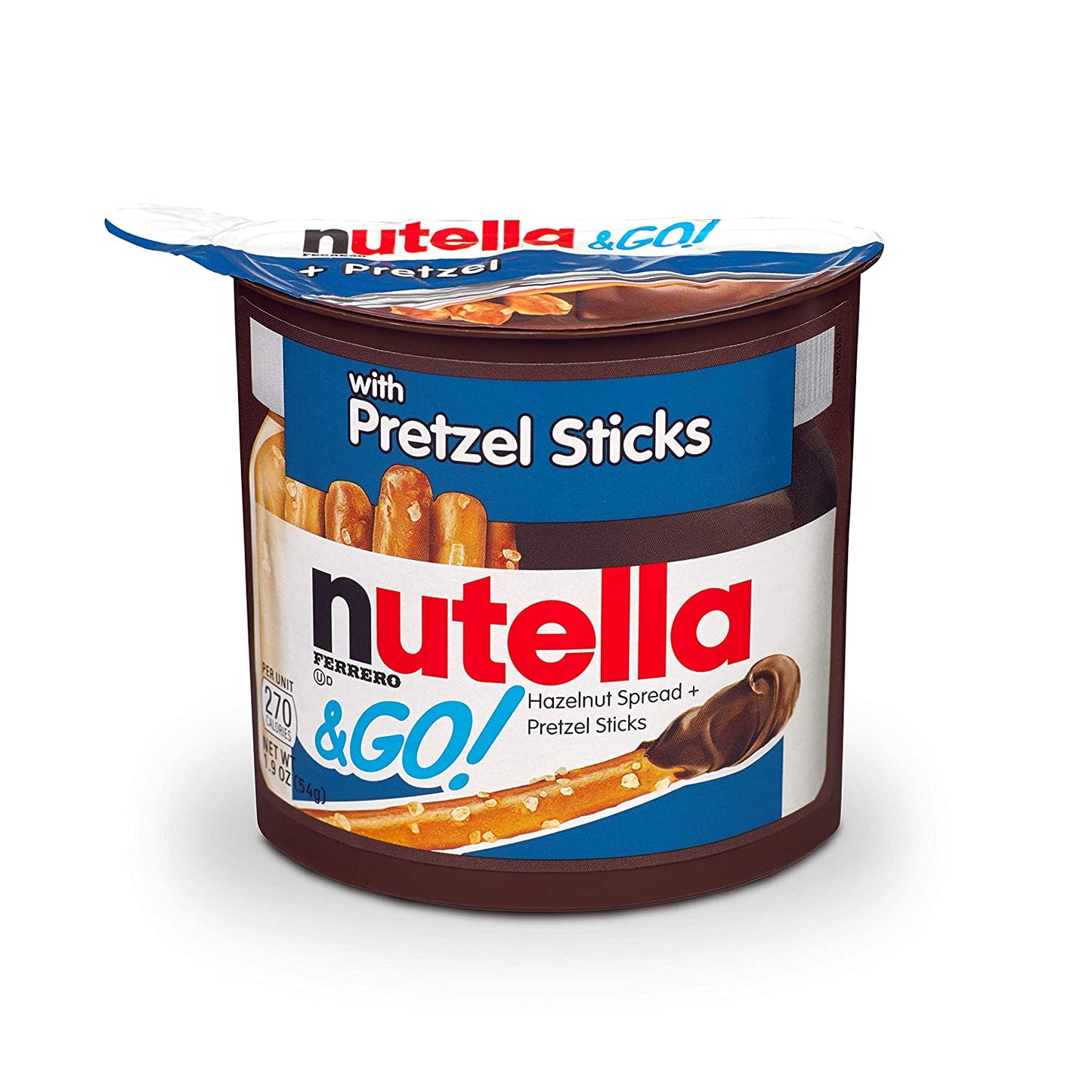 Nutella & Go with Pretzel Sticks - 24 Count