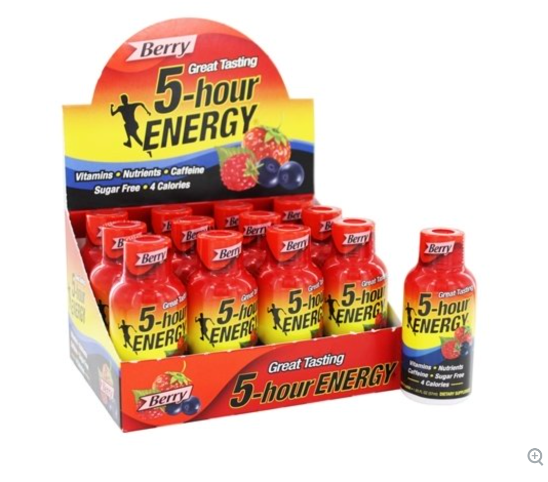 5 Hour Energy - Single - Berry - 24 Count