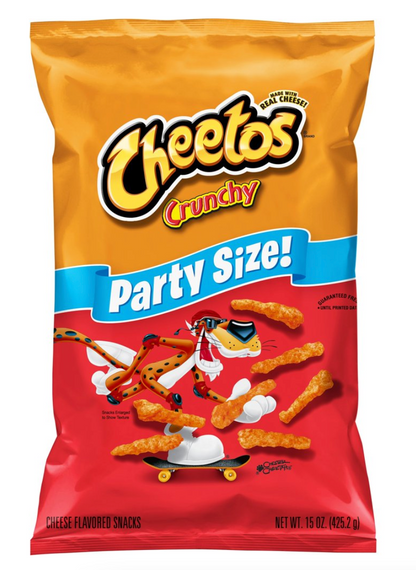 Cheetos Crunchy - Party Size - 2 Pack