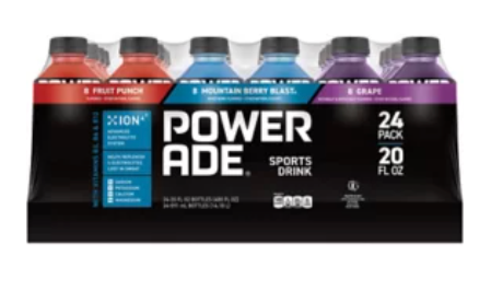 Powerade Variety Pack -- 24 Count