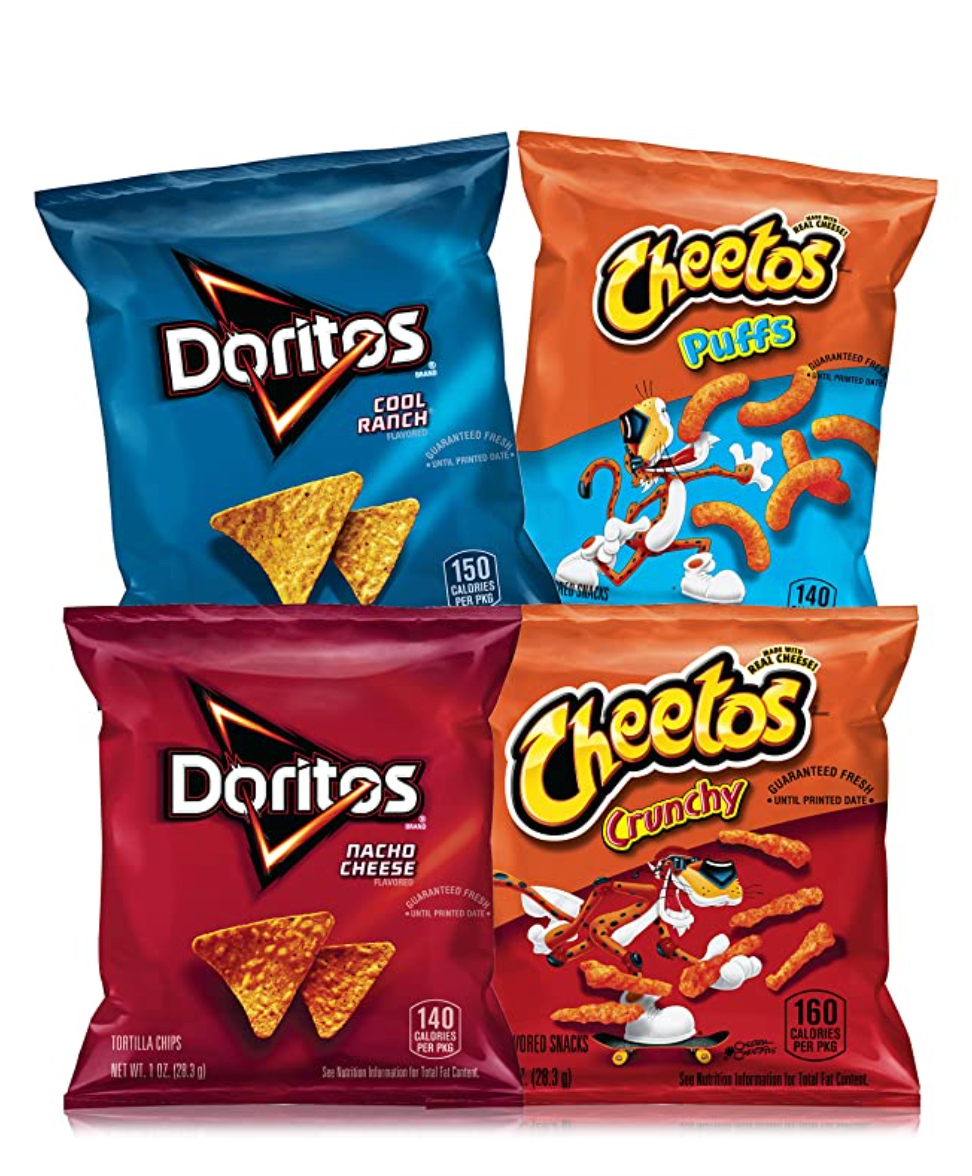 Variety Chip Pack Option 4 - 40 Count