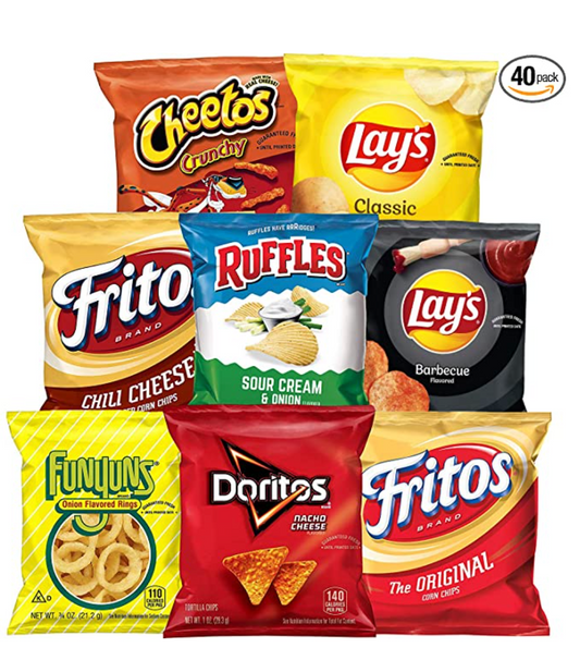 Variety Chip Pack Option 1 - 40 Count