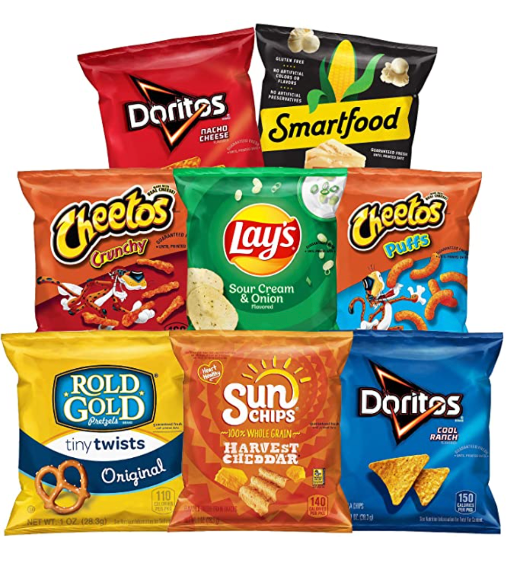 Variety Chip Pack Option 3 - 40 Count