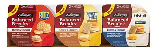 Sargento Balanced Breaks - Option 4 - 9 Count