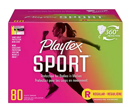 Playtex Sport Regular Tampons - 10 Count